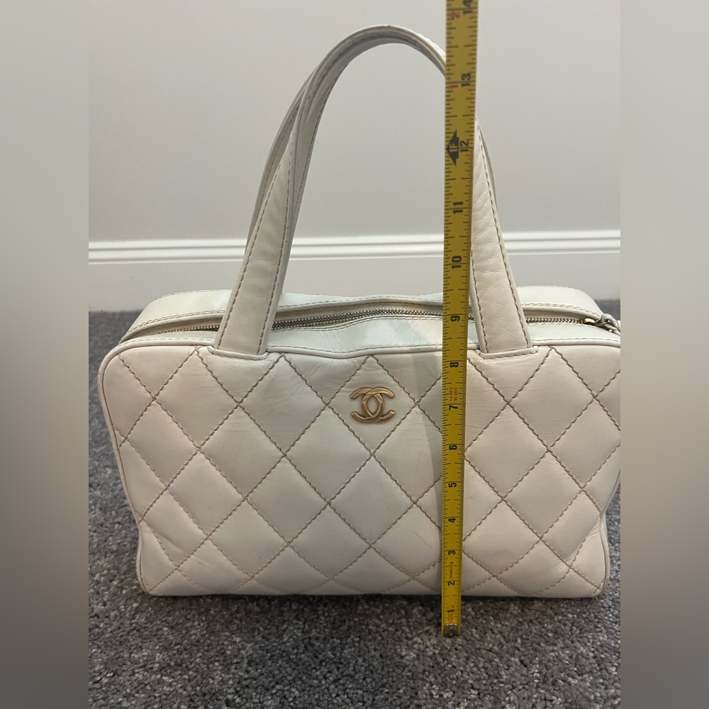 Chanel Bowler Bag w/Gold Hardware - Picture 8 of 17
